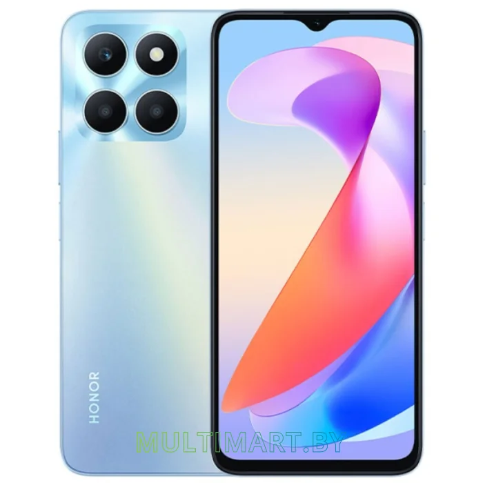 Смартфон HONOR X6a 4GB/128GB международная версия (небесно-серебристый)